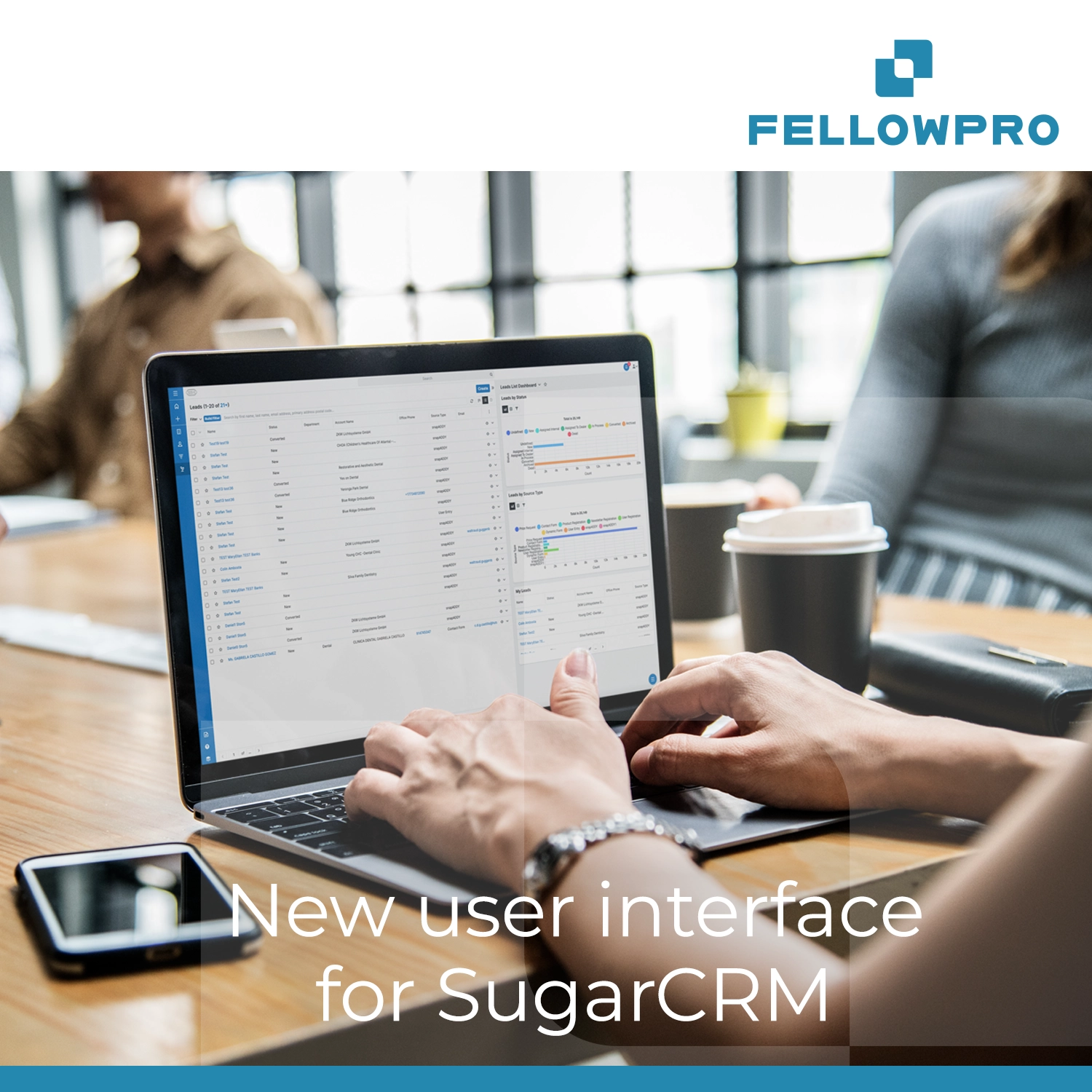 New user interface for SugarCRM - FELLOWPRO AG